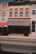 122 W JAMES, a Italianate small retail building, built in Columbus, Wisconsin in 1876.