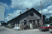 Ca. 359 N DICKASON BLVD, a Italianate depot, built in Columbus, Wisconsin in 1871.