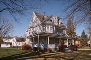 551 W HARRISON ST, a Queen Anne house, built in Columbus, Wisconsin in 1898.