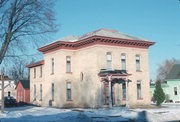 223 W EMMETT ST, a Italianate house, built in Portage, Wisconsin in 1882.