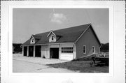 N3344 Stebbins Rd., a Astylistic Utilitarian Building storage building, built in Dekorra, Wisconsin in 1936.
