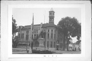 105 N DICKASON BLVD, a Romanesque Revival city/town/village hall/auditorium, built in Columbus, Wisconsin in 1892.