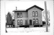 518 MANNING ST, a Gabled Ell house, built in Columbus, Wisconsin in 1884.