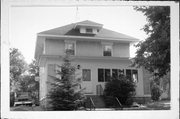807 CASS ST, a American Foursquare house, built in Portage, Wisconsin in 1907.