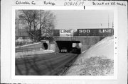 DEWITT AT C.M. & ST P TRACKS, a NA (unknown or not a building) concrete bridge, built in Portage, Wisconsin in 1917.