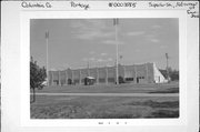 NE CORNER OF SUPERIOR AND TOWNSEND, a Art Deco stadium/arena, built in Portage, Wisconsin in 1935.