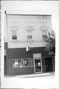 216 W WISCONSIN, a Commercial Vernacular small retail building, built in Portage, Wisconsin in 1888.