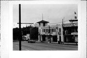 BROADWAY AT RR BRIDGE, NE CNR, a Spanish/Mediterranean Styles retail building, built in Wisconsin Dells, Wisconsin in 1929.