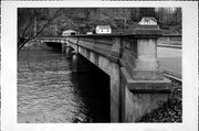 MAIN ST AND KICKAPOO RIVER, a NA (unknown or not a building) concrete bridge, built in Gays Mills, Wisconsin in 1926.