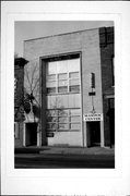 105 E Blackhawk Ave 105 E Blackhawk Ave, a Art/Streamline Moderne social recreational/fraternal hall, built in Prairie du Chien, Wisconsin in 1874.