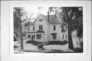 201 CHURCH ST, a Queen Anne house, built in Soldiers Grove, Wisconsin in 1888.