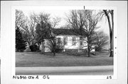 N6890 COUNTY HIGHWAY A, a Front Gabled one to six room school, built in Oak Grove, Wisconsin in 1880.