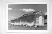 FOX LAKE FARM, COUNTY HIGHWAY F, WISCONSIN CORRECTIONAL INSTITUTION AND FARMS, a Astylistic Utilitarian Building corn crib, built in Fox Lake, Wisconsin in 1920.