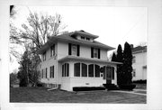126 KANSAS ST, a American Foursquare house, built in Horicon, Wisconsin in 1921.