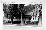 222-24 N DEPOT ST, a Queen Anne lodging-hotel, built in Juneau, Wisconsin in .