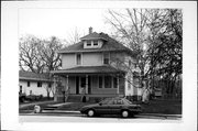 334 N MAIN ST, a American Foursquare house, built in Mayville, Wisconsin in 1920.