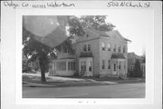 502 N CHURCH ST, a Side Gabled house, built in Watertown, Wisconsin in 1860.