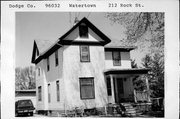 212 ROCK ST 212 ROCK ST, a Queen Anne house, built in Watertown, Wisconsin in 1912.