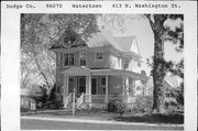 413 N WASHINGTON ST 413 N WASHINGTON ST, a Queen Anne house, built in Watertown, Wisconsin in 1890.