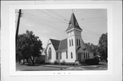 SW CNR OF JEFFERSON AND S FOREST, a Early Gothic Revival church, built in Waupun, Wisconsin in 1889.