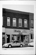 431 E MAIN ST, a Commercial Vernacular bakery, built in Waupun, Wisconsin in 1876.