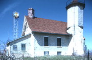 Chambers Island Lighthouse, a Building.