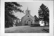 9986 HIGHWAY 57, a Front Gabled church, built in Liberty Grove, Wisconsin in 1930.