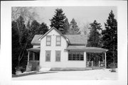 12066 GARRETT BAY RD, a Gabled Ell house, built in Liberty Grove, Wisconsin in 1910.
