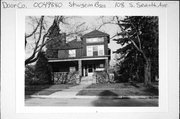 108 S 7TH AVE, a Craftsman house, built in Sturgeon Bay, Wisconsin in 1910.