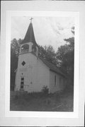 E SIDE OF OLD STATE HIGHWAY 11 .3 MI N OF COUNTY HIGHWAY L, a Front Gabled church, built in Bennett, Wisconsin in 1903.