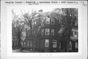 1600-08 OGDEN AVE, a Queen Anne apartment/condominium, built in Superior, Wisconsin in 1892.