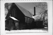 1002 6TH ST E, a Early Gothic Revival church, built in Menomonie, Wisconsin in 1916.