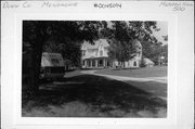 500 MEADOW HILL RD, a Early Gothic Revival house, built in Menomonie, Wisconsin in 1862.