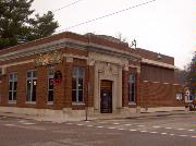 207 MAIN ST, a Neoclassical/Beaux Arts bank/financial institution, built in Rosholt, Wisconsin in 1920.