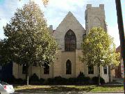 122 N CHESTNUT AVE, a Late Gothic Revival church, built in Green Bay, Wisconsin in 1874.