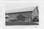 WEST SIDE OF CARVERS ROCK RD, 1/8 MILE NORTH OF LARSON RD, a Astylistic Utilitarian Building barn, built in Bradford, Wisconsin in .