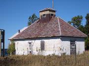 PLUM ISLAND, a Astylistic Utilitarian Building lifesaving station facility/lighthouse, built in Washington, Wisconsin in 1896.
