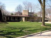 5961 N SHORE DR, a Usonian house, built in Whitefish Bay, Wisconsin in 1950.