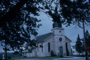 MAIN ST ACROSS FROM CHURCH ST MAIN ST ACROSS FROM CHURCH ST, a Romanesque Revival house of worship, built in Eden, Wisconsin in 1889.