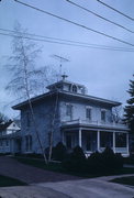 119 TYGERT ST, a Second Empire house, built in Ripon, Wisconsin in 1857.