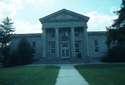 303 ELM ST, a Neoclassical/Beaux Arts library, built in Ripon, Wisconsin in 1930.
