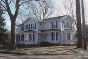 221 WATERTOWN ST, a Cross Gabled house, built in Ripon, Wisconsin in 1870.
