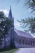 924 MAIN ST, a Late Gothic Revival church, built in St. Cloud, Wisconsin in 1905.
