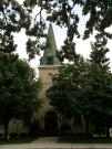 MAIN ST ACROSS FROM CHURCH ST MAIN ST ACROSS FROM CHURCH ST, a Romanesque Revival house of worship, built in Eden, Wisconsin in 1889.