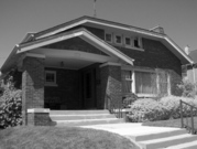 1312 Ashland Avenue, a Bungalow house, built in Sheboygan, Wisconsin in 1927.