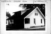535 METOMEN ST, a Bungalow house, built in Ripon, Wisconsin in 1915.