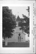 CHURCH RD, EAST SIDE, .1 MILE SOUTH OF COUNTY HIGHWAY D, a Front Gabled church, built in Waupun, Wisconsin in 1855.
