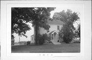 COUNTY HIGHWAY JJ, NORTH SIDE, 1 MILE EAST OF COUNTY HIGHWAY E, a Greek Revival house, built in Metomen, Wisconsin in .