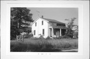 N8053 STATE HIGHWAY 26, a Greek Revival house, built in Rosendale, Wisconsin in 1870.