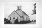 COUNTY HIGHWAY C, WEST SIDE, BETWEEN BLEWETT AND PETERSON ROADS, a Early Gothic Revival church, built in Eldorado, Wisconsin in .